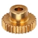 thumbnail image 2 of Accesorio de hardware de robot industrial de engranaje de latón con orificio central de 6 mm de piñón de 30 dientes, 2 of 8