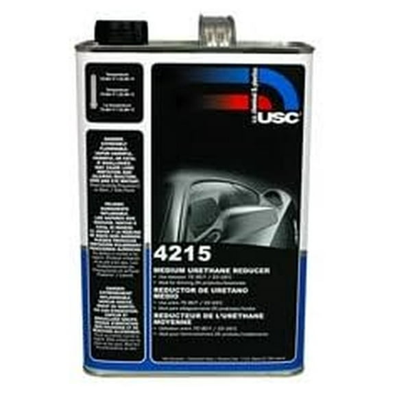U.S. Chemical & Plastics Normal Urethane Reducer - 1 Gallon (USC-4215) - Ethylbenzene Based - Automotive Refinish & Industrial Coatings Solvent