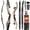 35lbs Earthy Yellow, variant on Junxing H3 Archery F Interface Recurve Bow 62" Limbs 25-60lbs 19" Riser Adult Hunting