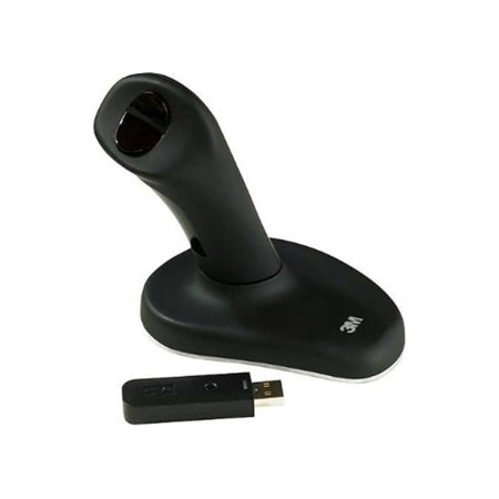 UPC: 0051111025703 | 3M EM550GPS Black USB Wireless Optical Ergonomic Mouse – Small