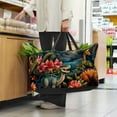 thumbnail image 6 of Dinosaur Large Capacity Reusable Foldable Oxford Cloth Laundry Basket Beach Bag Shopping Basket Grocery Bags, 6 of 7