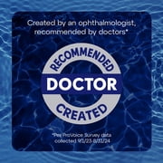 TheraTears Dry Eye Therapy Lubricating Eye Drops, Preservative Free, Daily Use, 30 Single-Use Vials