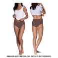 thumbnail image 4 of Hipster Fruit of the Loom para Mujer, Algodón Premium, Multicolor, 3 Piezas Talla 6, 4 of 4