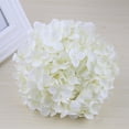 thumbnail image 3 of Cabezas de Artificiales, Cabeza de Seda para de de Boda, , Decoración Floral DIY, Decoración Del Hogar Blanco Baoblaze Flor De Seda De Hortensia, 3 of 8