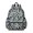 Alien Peace Sign-1, variant on Alien Peace Sign Black Pattern Backpack for School, Cute School Bag with Adjustable Shoulder Straps and Padded Back, 13.4"x11"x4.7"