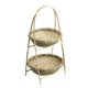 thumbnail image 5 of Canasta tejida de bambú, organización de mostrador de cocina, cesta de almacenamiento de verduras de comida portátil, porción de frutas para vacacione Estilo E, 5 of 9