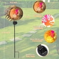 thumbnail image 5 of 32" Sun Moon Fairy Solar Garden Lights，Garden Solar Lights Decor, Pathway Outdoor Stake Lights, Landscape Lights for Yard, 5 of 7