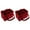 Burgundy, variant on hejhncii 2Pieces Elegant Felt Wine Carriers Bag with 6 Compartments with Protective Padding and Handle Beer Bottle Holders Bag