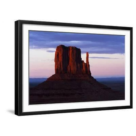Monument Valley Navajo Tribal Park at Sunset, Animals Scenic World Culture Framed Art Print Wall Art by Paul Souders Sold by Art.Com