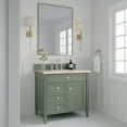 thumbnail image 4 of James Martin Vanities 650-V36-3Emr Brittany 36" Single Basin Poplar Wood Vanity Set -, 4 of 7