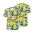 thumbnail image 3 of Daiia Lemon1 Mens Baseball Jersey Button Down Shirts Short Sleeve Sports Uniforms-Small, 3 of 9