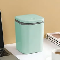 ACDANC Bathroom Trash Can 1 Gallon - Mini Trash Can with Lid,Small Trash Can,Desktop Trash Can Office Bin With Lid Small Desktop Garbage Bin In Dormitory Bedroom Clearance