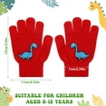 thumbnail image 2 of Bocaoying 6 Pairs Kid's Winter Magic Gloves, Full Fingers Stretchy Knitted Glovesfor Boys or Girls, Children Warm Wool Lined Gloves, Toddler Knitted Ski Mittens for Ages 3-10, 2 of 7