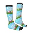thumbnail image 3 of Bingfone Compression Socks For Women And Men Long Socks For Running Athletic Cycling Nurse-Happy Easter, 3 of 9