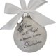 thumbnail image 2 of Inteprter Bola de plumas Ángel en adorno conmemorativo signo decoraciones conmemorativas para papá mamá decoración familiar bola Navidad decoración Decoración del hogar abuela Inteprter HA003103-05, 2 of 6