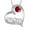 Red, variant on Valentines Day Gifts for Her Necklaces Pendants for Women Womens Copper Love Smart Valentine's Day Jewelry MOM NeckGifts Clearance Birthday Gifts for Women