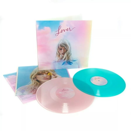Taylor Swift Lover [LIMITED EDITION PINK & BLUE VINYL]