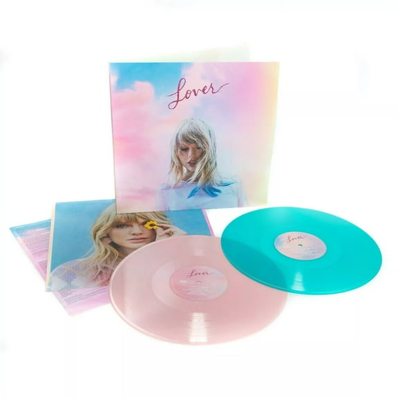 Taylor Swift Lover [LIMITED EDITION PINK & BLUE VINYL]