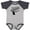 Baseball Heather and Navy, variant on Inktastic Someone in Mississippi Loves Me Boys or Girls Baby Bodysuit