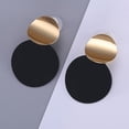 thumbnail image 3 of Joernso Women Fashion Irregular Disc Matte Ear Stud Earrings Party Jewelry Birthday Gift, 3 of 8
