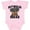 AD-Pink, variant on Dog Rottweiler Squad Boys or Girls Baby Bodysuit