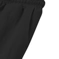 thumbnail image 4 of Breezora Mens Casual Pants Cotton Comfortable with Drawstring Lightweight Breathable Loose Fit Trousers for Spring Summer Hot Weather XL Size Black, 4 of 6