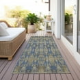 thumbnail image 6 of Addison Rugs Chantille Indoor/Outdoor Transitional Moroccan Blue Washable Runner Rug, 2'3" x 7'6", 6 of 6