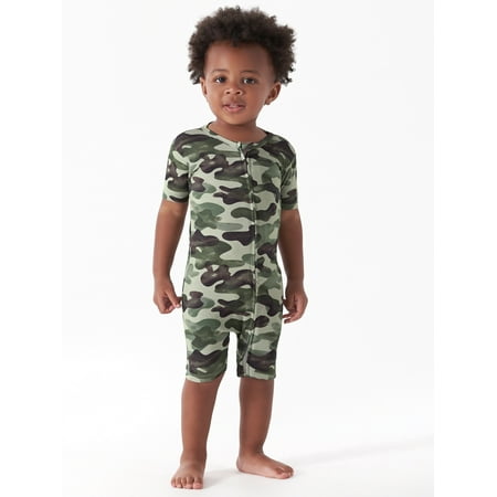 

Gerber Baby Super Soft Short Sleeve Romper Sizes 0/3- 18 Months