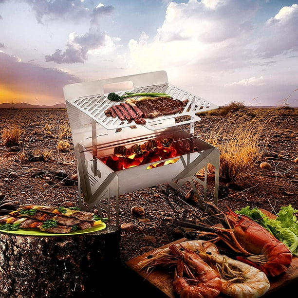 Portable bbq clearance walmart