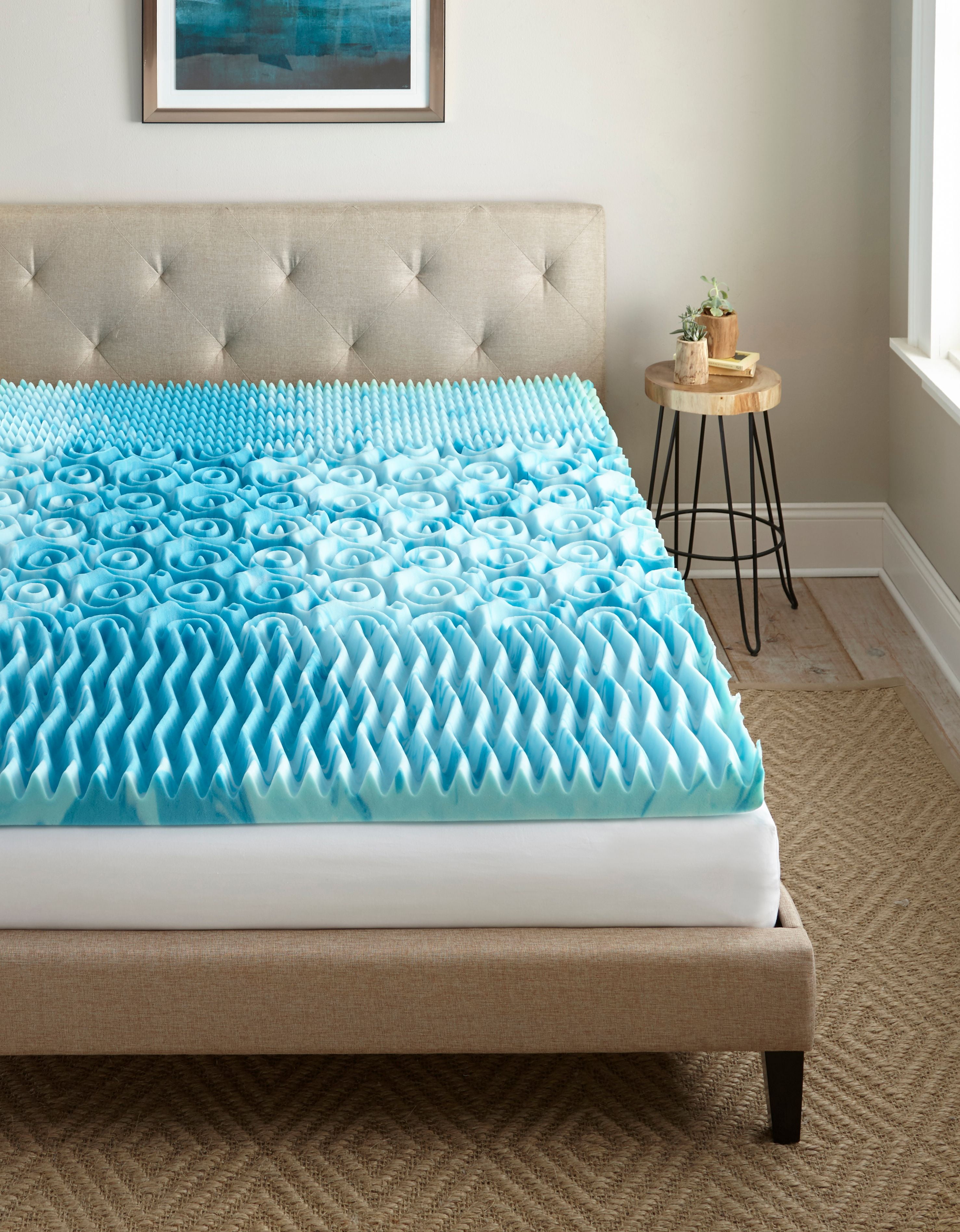 Contura 3 Inch GelLux Gel Infused Cooling Foam Mattress ...