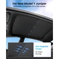 thumbnail image 3 of Techo con sombrilla para Tesla Model Y Juniper con aislamiento térmico, 3 of 7