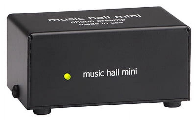 Music Hall Audio Mini Solid State Phono Amplifer (Black)  [VINYL ACCESSORIES] Black - image 2 of 4