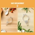thumbnail image 3 of AURARMLET 6pcs Wire Locking Jars Canning Jar Accessories Silver for Food Storage, 3 of 6