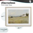 thumbnail image 4 of Stupell Industries Traditional Little House In The Prairie Birch Framed Print Under Glass, 20 x 14, by Petals Prints Design, 4 of 8