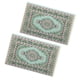 thumbnail image 1 of 2x Alfombra Tejida /12, Alfombra en Miniatura de , Manta de Tela Bordada, Alfombra para Decoración de Accesorios de Habitación perfke Alfombras en miniatura para casas de muñecas, 1 of 8