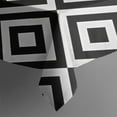 thumbnail image 3 of Black White Checkerboard Checkered Pattern Rectangle Tablecloth 60"x120",Waterproof Polyester Rectangle Table Cloth, Wipeable Spillproof Polyester Tablecloth for Dining, Camping, Indoor and Outdoor, 3 of 5