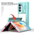 thumbnail image 3 of for Samsung Galaxy Z Fold 6 Case with Camera Cover, for Samsung Z Fold 6 Case Crystal Clear & Not-Yellowing Slim Miltary Shockproof Protective Phone Case for Galaxy Z Fold 6, Skyblue, 3 of 6