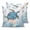 blue, variant on 14x14 Pillow Covers Set of 2, Blue Starfish Coastal Throw Pillow Covers Decorative Couch Cushion Case, Summer Ocean Nautical Coral Jellyfish Microfiber Square Pillowcases for Bedroom Car Living Room