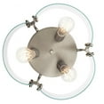 thumbnail image 2 of Kichler Lighting - Three Light Semi Flush Mount - Semi Flush Light - Thoreau - 3, 2 of 2