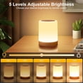 thumbnail image 3 of Luz de Noche para Niños para Dormitorio, Lámpara LED Táctil para Mesita de Noche con Control Remoto, 13 Colores Cambiantes, Lámpara Portátil Recargable por USB, 3 of 5