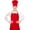 Red, variant on Chef Apron and Hat set, 2 Pockets Adjustable Cotton Kitchen Cooking Bib Apron, Baker Costume for Men Women