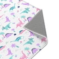 thumbnail image 3 of Dino Grrrl Nursery Rug, 3 of 5