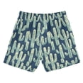 thumbnail image 5 of joogoo Boy Swim Trunks Retro Cactus Bathing Beach Board Shorts 4T, 5 of 8