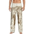 thumbnail image 2 of Goofa Western Desert Cowboys1 Printed Soft Pajama Pants for Men, Wide Leg Comfy Casual Lounge Yoga Pants-X-Large, 2 of 9