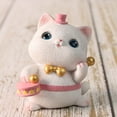 thumbnail image 4 of Supvox Resin Cat Figurine Beige Multi-Purpose Car and Cake Adornment, 4 of 8