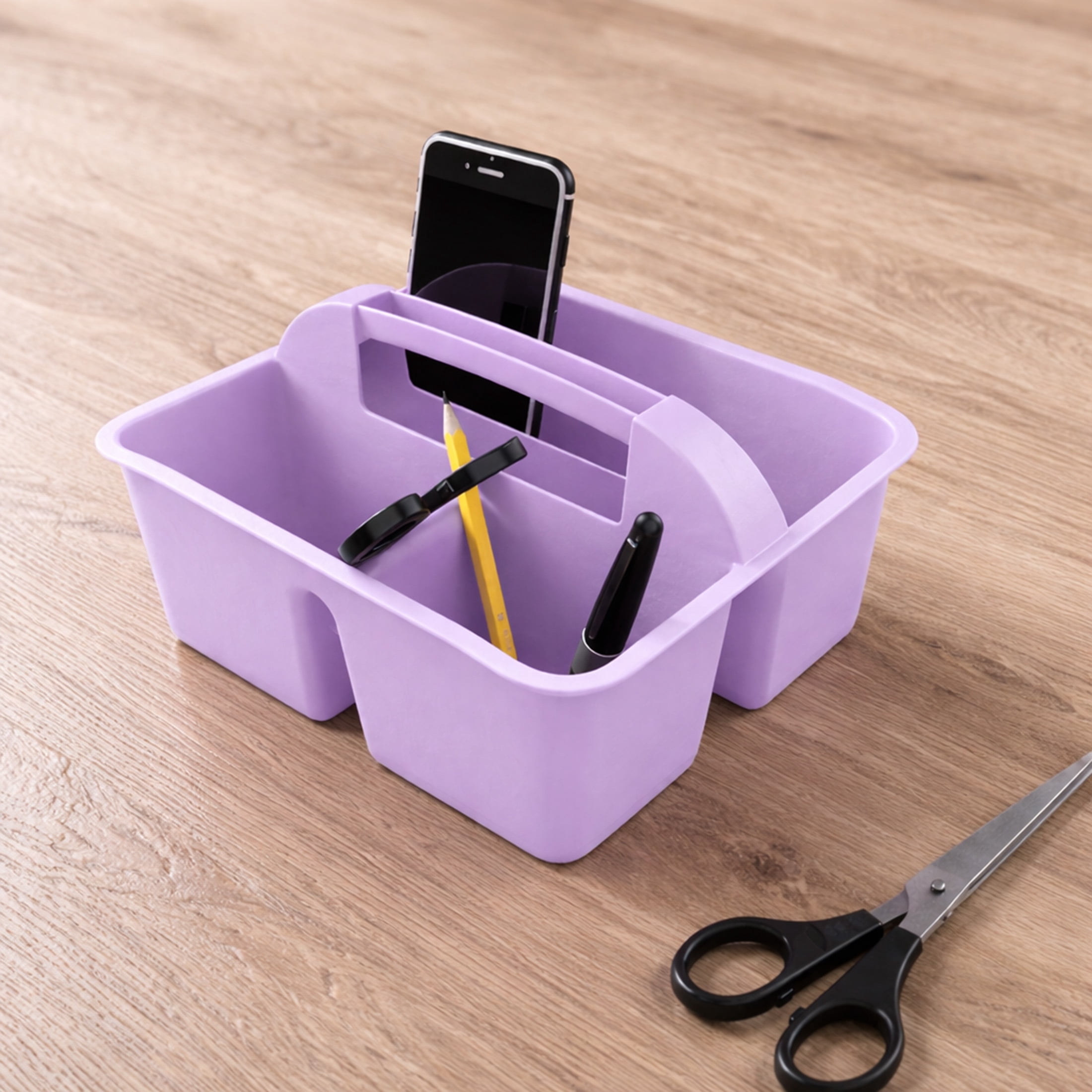 Pen+Gear Caddy, 8.75 x 7.68 x 4.44 in, Lavender Sunrise, 8-Pack