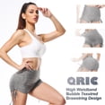 thumbnail image 2 of QRIC TikTok Leggings Short for Women High Waisted Yoga Pants - Gym Ruched Butt Lifting Workout Running Hot Shorts, 2 of 6