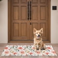 thumbnail image 4 of Pioneer Flower Floral Print Pattern Door Rugs,Washable Non Slip Door Mats Indoor,Decorative Door Mats,Entry Mat Indoor for Entrance,Bedroom,Kitchen,Bathroom,16"x47", 4 of 6