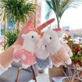 thumbnail image 2 of Juguete de peluche de Alpaca japonesa, muñeco de peluche suave, oveja, Llama, Animal, llavero, 2022, 2 of 5