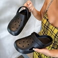 thumbnail image 5 of GPOECD Mens Slippers Lightweight Open Toe Summer Slipons Breathable Sole Casual Beach Ready Flat Sandals for Everyday Wear Sandals for Men 02_Black,10, 5 of 8